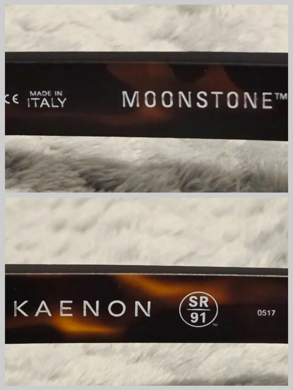 Kaenon Moonstone Polarized Sunglasses Matte Tortoise Gun SR‑91 Like New
